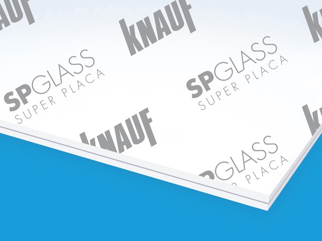 Placa knauf sp glass 1200x2400x12,5 mm br